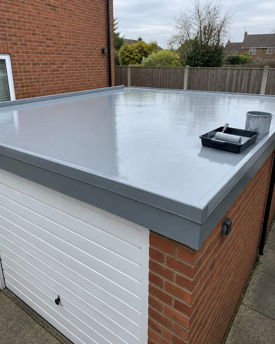 Garage roof replacement in Truro